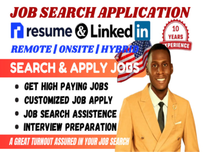 Certified job search assistant reverse recruiter, apply for remote jobs