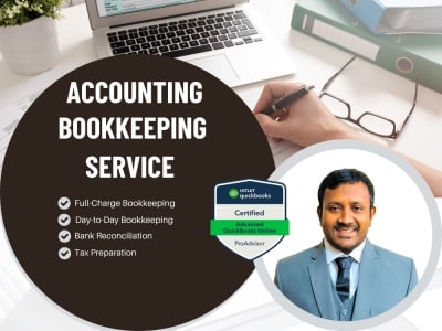 Ongoing Bookkeeping Service for QuickBooks Online Cleanup & Reconciliation