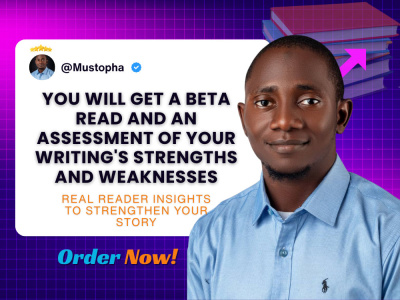 A beta read and an assessment of your writing's strengths and weaknesses