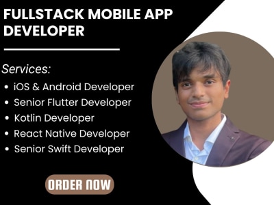 Mobile App Developer, iOS & Android Developer, Web App Developer, Flutter