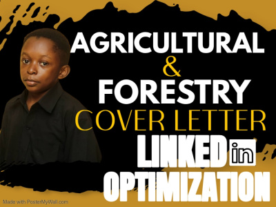 Agriculture & Forestry, resume and cover letter and LinkedIn optimization