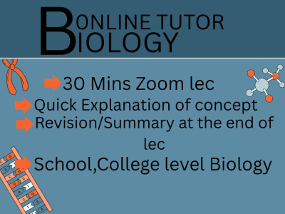 Personalized Online Biology Tutoring – High School, College & Exam Prep
