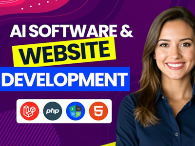 Ai website, business software, website development with Ai Integration