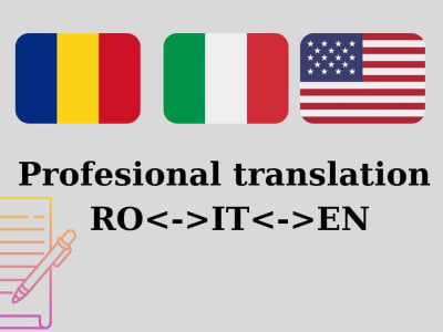 Professional English, Italian, Romanian Translation – Accurate & Natural