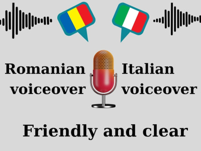Voiceover in Romanian & Italian
