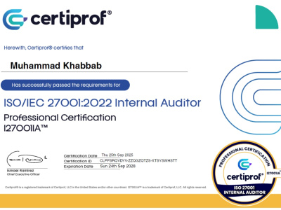 ISO 27001 Internal Audit & Gap Analysis for Audit-Readiness