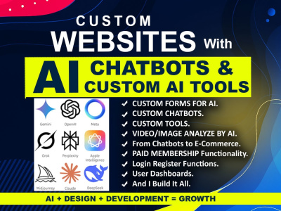 A Custom website tool with Ai openai chat gpt integration