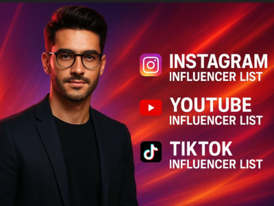 Best Instagram, Youtube, and Tiktok Inflencer List