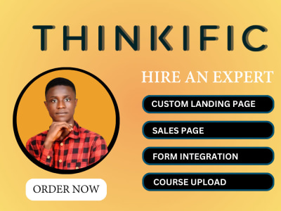 High-Converting Thinkific Website & Course Setup