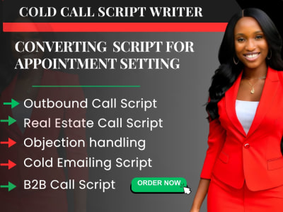Converting b2b calling script for telemarketing cold calls, appointment