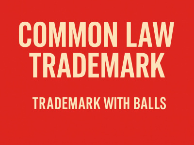 The trademark TM symbol on your logo, name, and slogan. All-in-one.