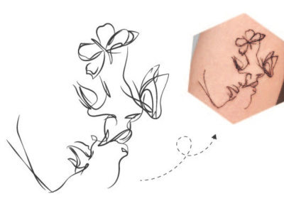 Minimalist Custom Tattoo Design – Simple, Clean & Unique