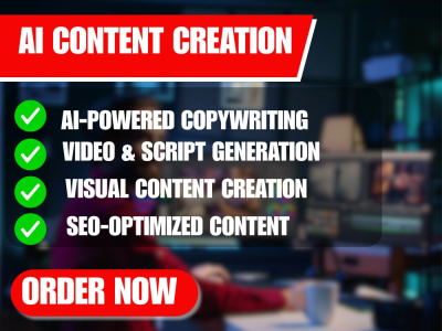 Professional expert AI content creation