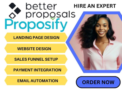 An amazing business proposal template on proposify and better proposal