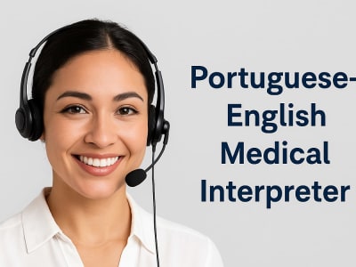 Medical Interpretation — Portuguese ↔ English (Telehealth / OPI / VRI)