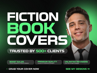 Professional Book Cover Design for Fiction, Non-Fiction & eBooks