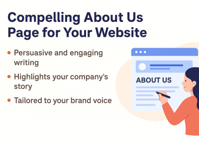 A Compelling About Us Page for Your Website
