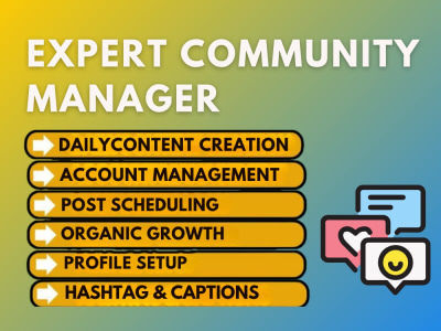 Professional Community Management for Social Media Growth