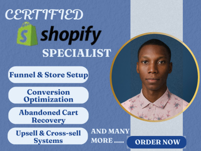 Certified Shopify Specialist | Funnels, Optimization & Automation