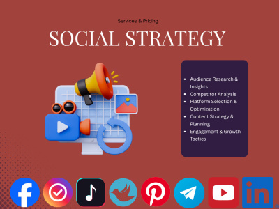 Comprehensive Social Media Strategy for Business Growth