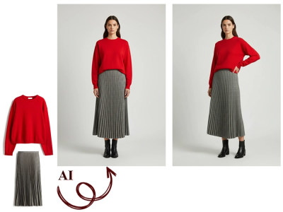 AI Photo & Video for Clothes & Fashion Products, AI UGC Content, e-commerce