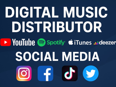 Digital Music Distributor | YouTube, Spotify, iTunes, Deezer, Social Media