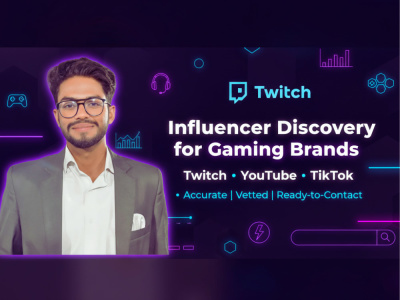 A verified list of gaming influencers and streamers for your campaign
