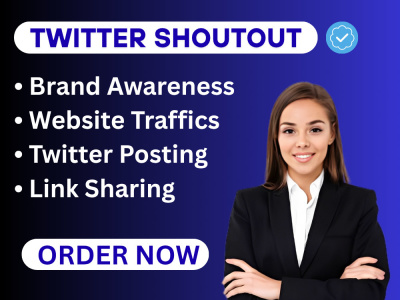 Real Twitter shoutouts that promote your brand with authentic followers.