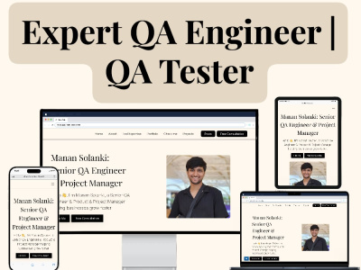 Expert QA Engineer | QA Tester | Website, Desktop, & Mobile Apps Testing