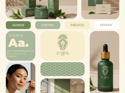 Custom Logo & Brand Identity Design: Small Business Branding Package