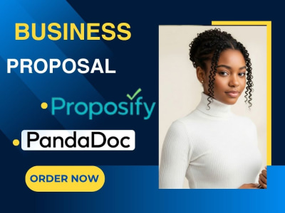 An amazing business proposal template on proposify and better proposal