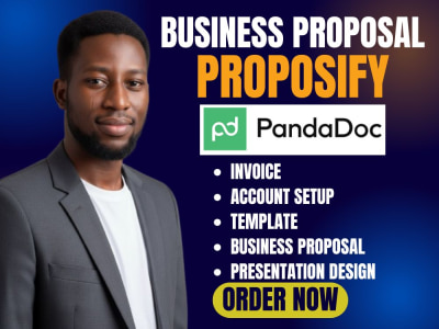 An amazing business proposal template on proposify and better proposal