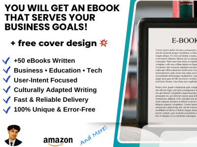 High-Quality eBook Writing for Business, Education, and Technology Niches