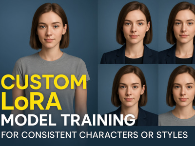 Custom LoRA Model Training for Consistent Characters or Styles