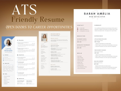 ATS-Friendly Resume & Professional CV Writing with Modern Templates