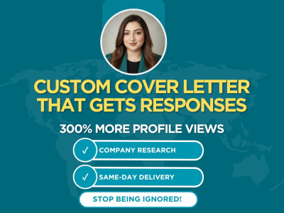 Custom cover letter that gets you interview calls fast