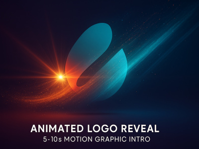 A stunning 2d 3d animated logo reveal ai logo animation logo reveal