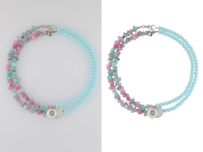 High end jewelry photo retouching  professionally