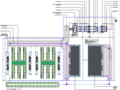A full electrical diagram for your your solar farm project