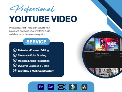 Professional YouTube Editor | High-Retention & Long-Form Video Mastery