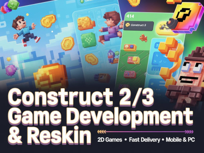 Finished prototype of your game (HTML5, JS, Construct 2/3)