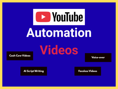 YouTube Automation Video Creation (Faceless Channel Content)