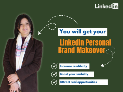 A LinkedIn personal brand that boosts your visibility and credibility