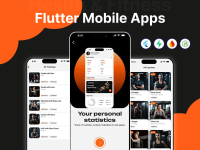 Fitness App developer | Flutter app developer | Mobile app developer