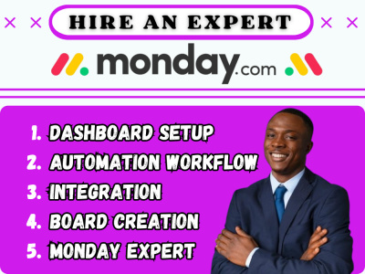 Monday.com automation Monday | Monday crm, Monday.com expert