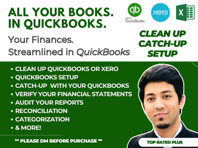 Expert QuickBooks Services: Setup, Cleanup, Catch-Up & Bookkeeping
