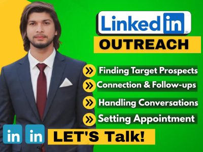 Targeted LinkedIn outreach for appointment setting