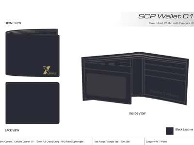 Tech Pack for Mens Wallet,  Apron and Ladies Purse.