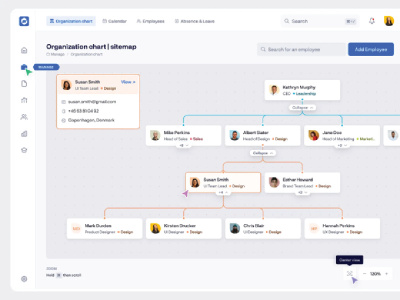 Create professional org charts or organizational structure