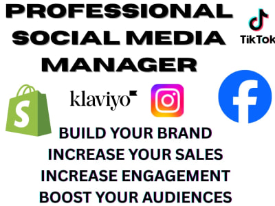 Setup social media marketing manager and ads manager